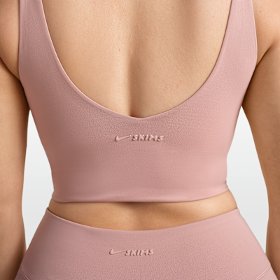 Reviews: NikeSKIMS Matte Women's V-Neck Long-Line Bra. Nike.com